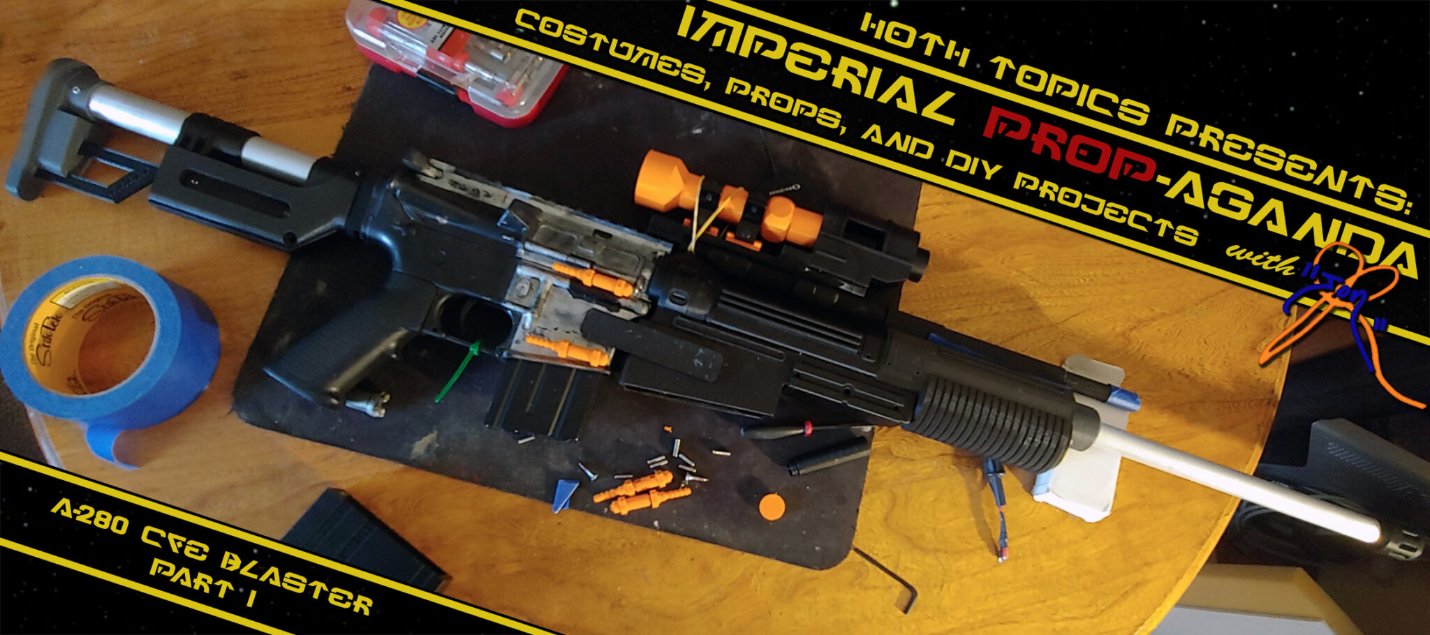 a280 blaster rifle replica